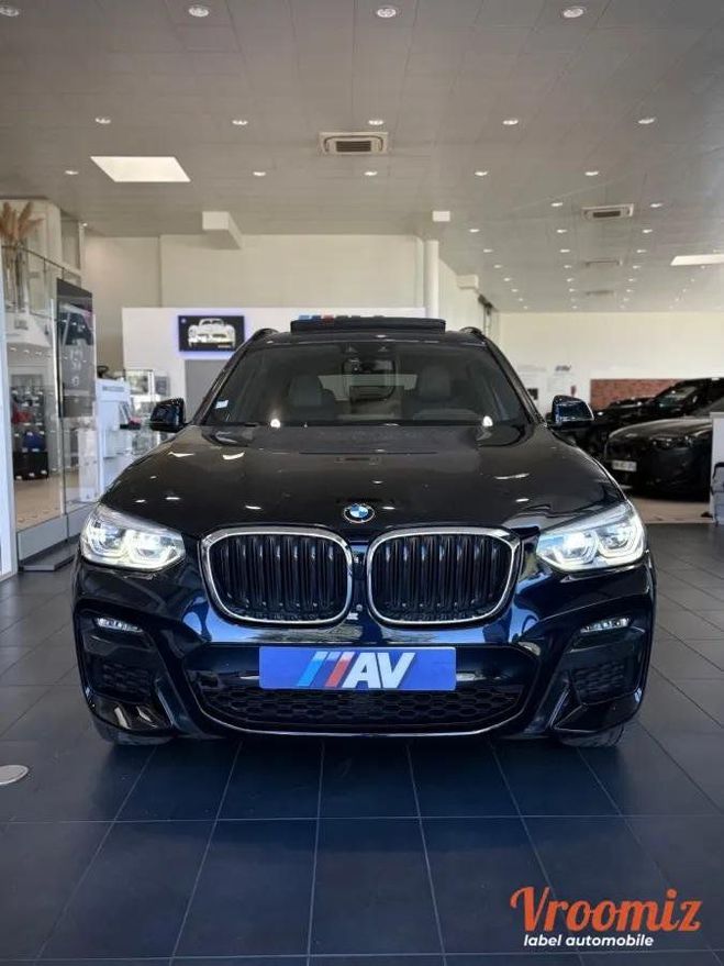 BMW X3 (G01) 20d 2.0 - 190CH - XDRIVE - M SPORT Bleu de 2020
