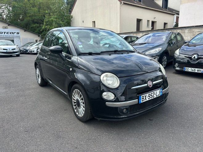 Fiat 500 0.9 8V 85 ch TwinAir Lounge Noir de 2011