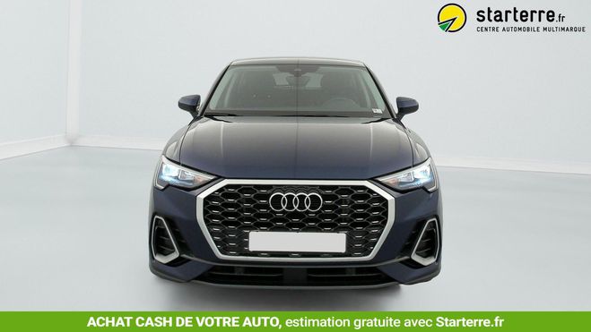 Audi Q3 Sportback 35 TDI 150 ch S tronic 7 Desig Bleu de 2022