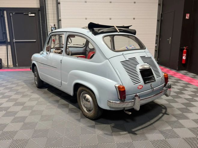 Fiat 600 100D Bleu de 1964