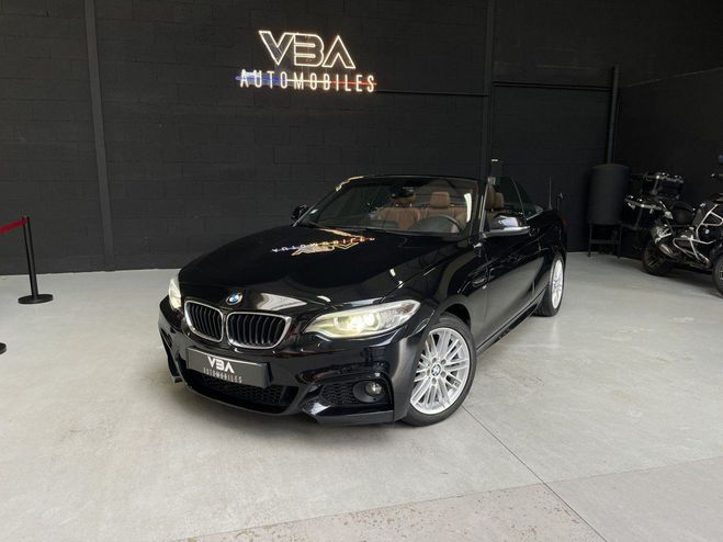 BMW Serie 2 Cabriolet 220d 190ch M Sport BVA8 Noir de 2017