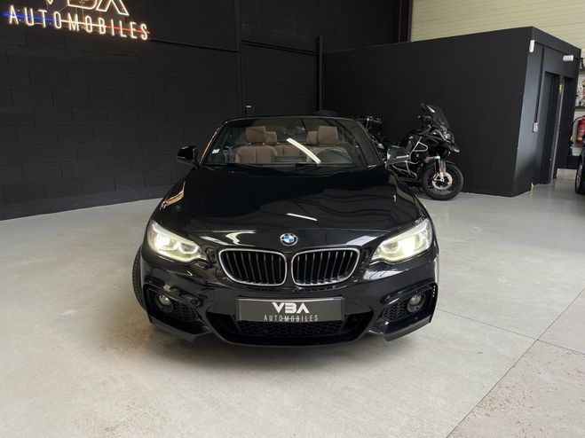BMW Serie 2 Cabriolet 220d 190ch M Sport BVA8 Noir de 2017