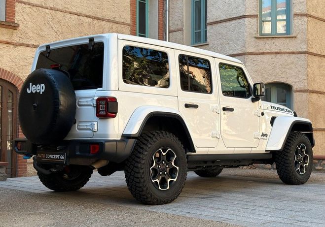 Jeep Wrangler RUBICON 2.0 HYBRID 381 ch Blanc de 2022