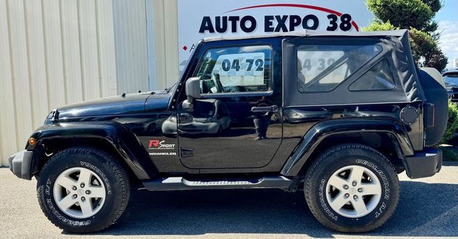 Jeep Wrangler 2.8L CRD 177 SAHARA BA 2008 113000 kms 2 Noir de 2008