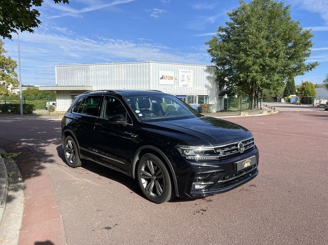 Volkswagen Tiguan 2 carat exclusive pack r-line tdi 150 ch Noir de 2018