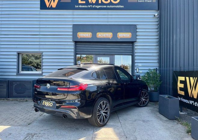 BMW X4 3.0 D 265ch M Sport Toit ouvrant HK Si�g Noir de 2020