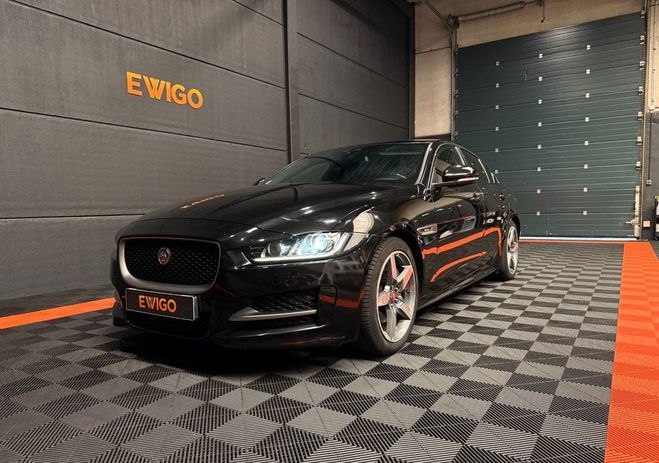 Jaguar XE 2.0 D180 Ch R-SPORT BVA ATTELAGE CAMERA  Noir de 2018