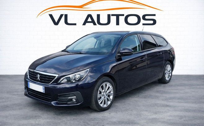 Peugeot 308 SW 130 cv Ann�e 2018 88270 km ENTRETIEN Bleu de 2018
