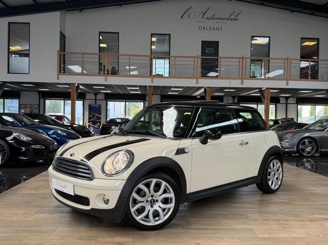 Mini One COOPER 120 CV PACK PEPPER / TOIT OUVRANT Blanc de 2008