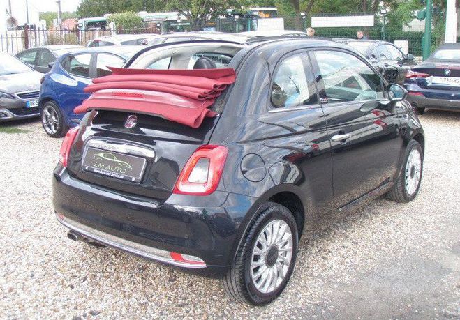 Fiat 500 C C II (2) 1.2 8V 69 LOUNGE Noir de 2019