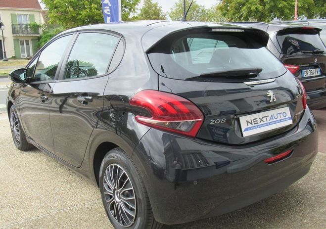 Peugeot 208 1.6 BLUEHDI 100CH ACTIVE BUSINESS S&S 5P Noir de 2016