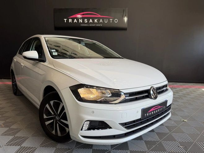 Volkswagen Polo VI 1.0 TSI 95 United DSG7 - APPLE CARPLA Blanc de 2021
