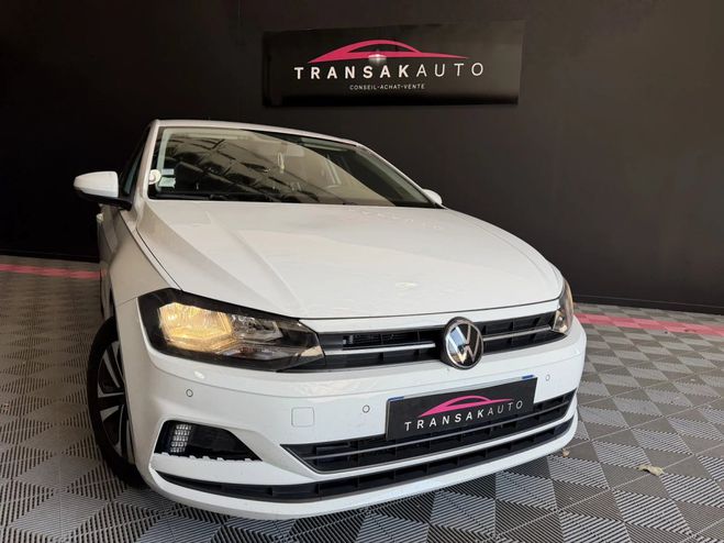 Volkswagen Polo VI 1.0 TSI 95 United DSG7 - APPLE CARPLA Blanc de 2021