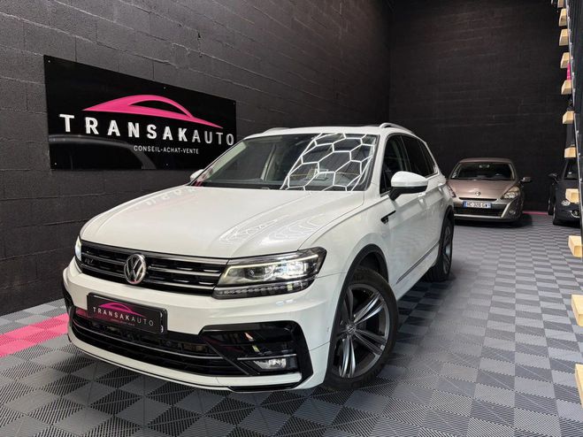 Volkswagen Tiguan 4Motion R-Line Tdi 190 DYNAUDIO CUIRS EL Blanc de 2017