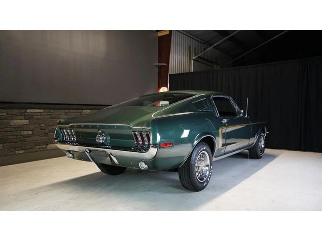 Ford Mustang FASTBACK verte Bullit dorigine VERT de 1968