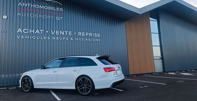 Audi RS6 performance Blanc de 2017