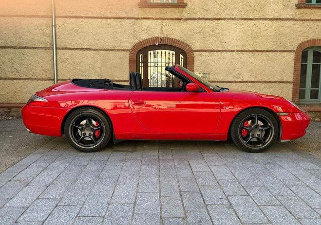 Porsche 911 Cabriolet TYPE 996 CARRERA 3.4 300ch Rouge de 1998