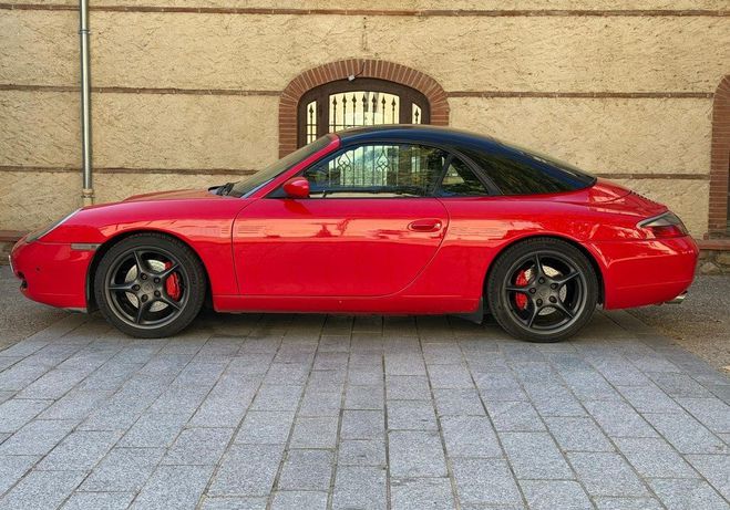 Porsche 911 Cabriolet TYPE 996 CARRERA 3.4 300ch Rouge de 1998