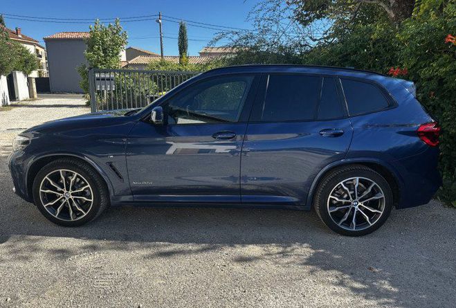 BMW X3 xDrive20dA 190ch M Sport Euro6c BLEU de 2018