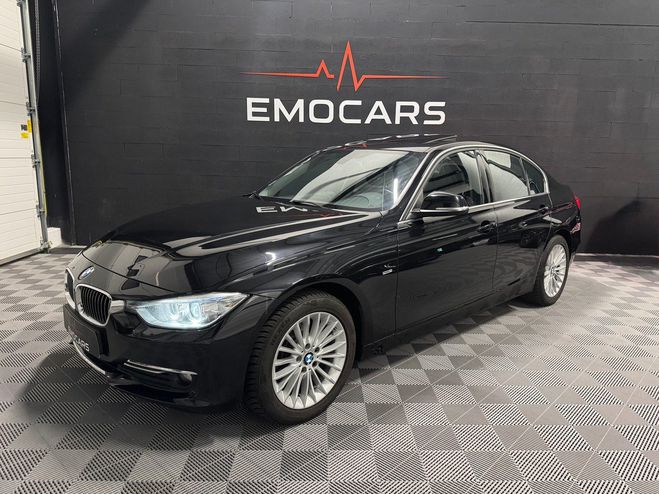 BMW Serie 3 318 D 2.0 143 BVA8 F30 LUXURY Noir de 2014