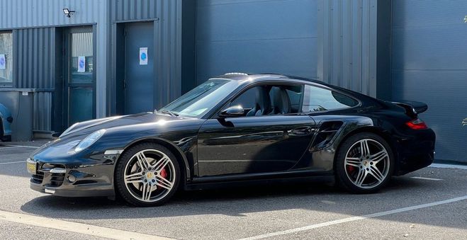 Porsche 911 997 turbo Noir de 2008