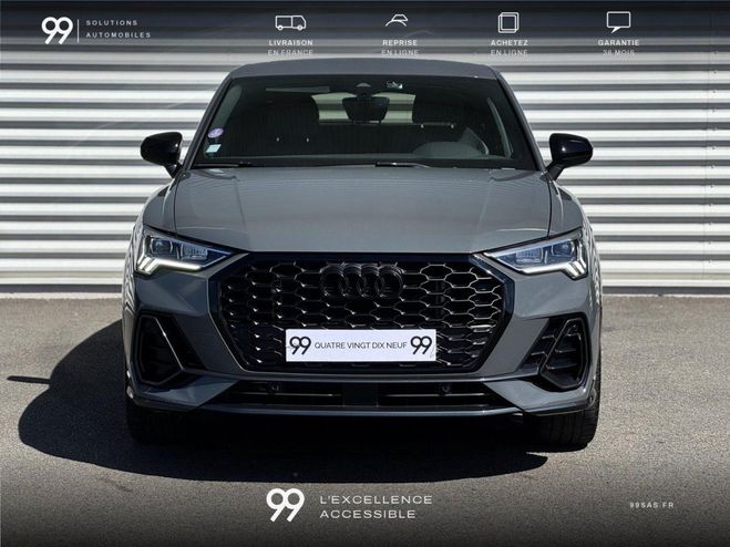 Audi Q3 Sportback 45 TFSI E S LINE 245CH SI�GE C GRIS NANO METAL de 2021