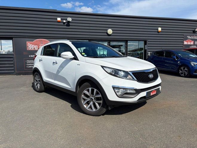 Kia Sportage 2.0 CRDI - 136cv - 4x4 Premium PHASE 2,  BLANC de 2015