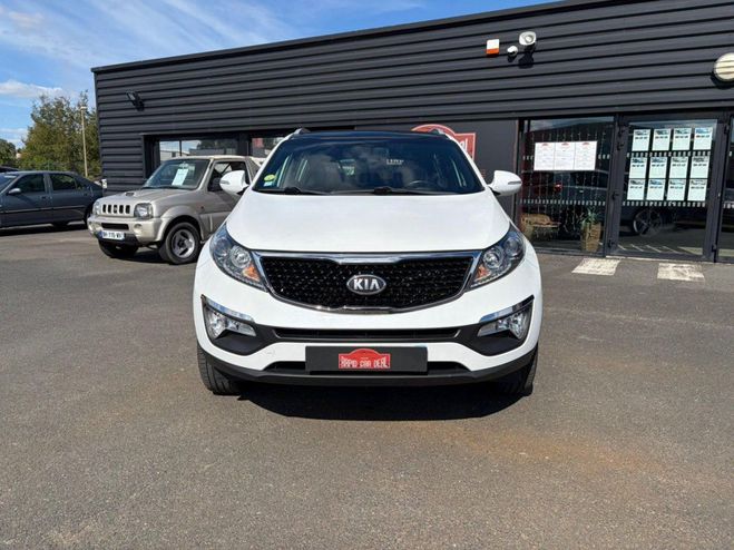 Kia Sportage 2.0 CRDI - 136cv - 4x4 Premium PHASE 2,  BLANC de 2015