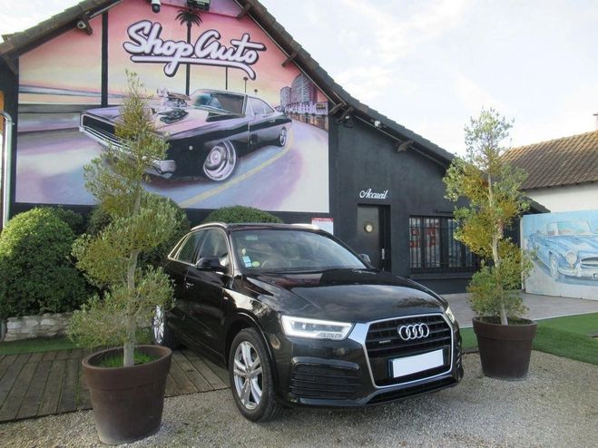 Audi Q3 2.0 TDI 184 ch s line quattro s tronic Noir de 2015