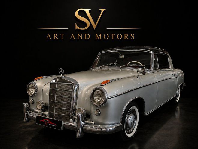 Mercedes 220 220S Ponton Gris M�tallis� de 1957
