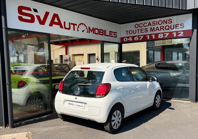 Citroen C1 1.0 VTi 72 S&S Feel 5p Blanc de 2019