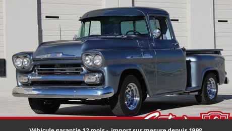Chevrolet Apache 1958 pickup 235 ci v8 137 hp 2 ou 4 vite 1958 d'occasion a Paris (75)