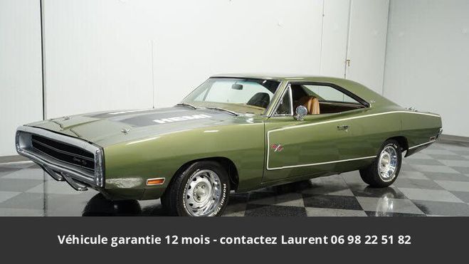 Dodge Charger 1970 coupe 318 ci v8 230 hp code f 3 vit Vert de 1970