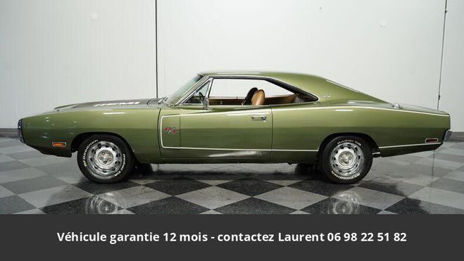 Dodge Charger 1970 coupe 318 ci v8 230 hp code f 3 vit Vert de 1970