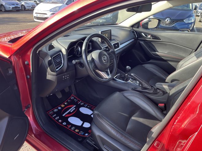 Mazda 3 2.2 SKYACTIV-D 150 DYNAMIQUE 4P ROUGE de 2014