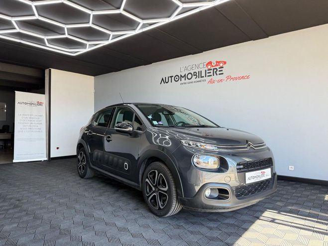 Citroen C3 III 1.2 PureTech S&S 110 Ch - 1 �re MAIN Gris de 2017