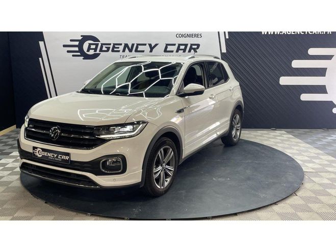 Volkswagen T Cross 1.0 TSI - 110 -DSG 7 R-Line Tech - 1�re  BLANC de 2023