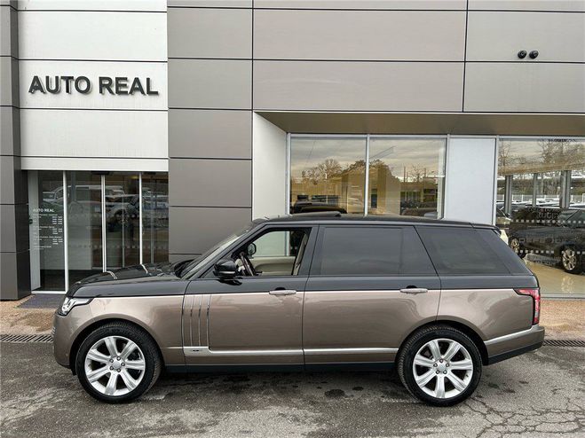 Land rover Range Rover MARK VI LWB V8 5.0L 550CH Supercharged S Noir Santorini/Kaikoura Stone de 2017