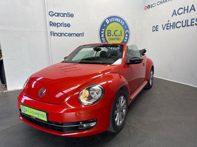 Volkswagen Coccinelle CABRIOLET 2.0 TDI 150CH BLUEMOTION TECHN Rouge de 2016