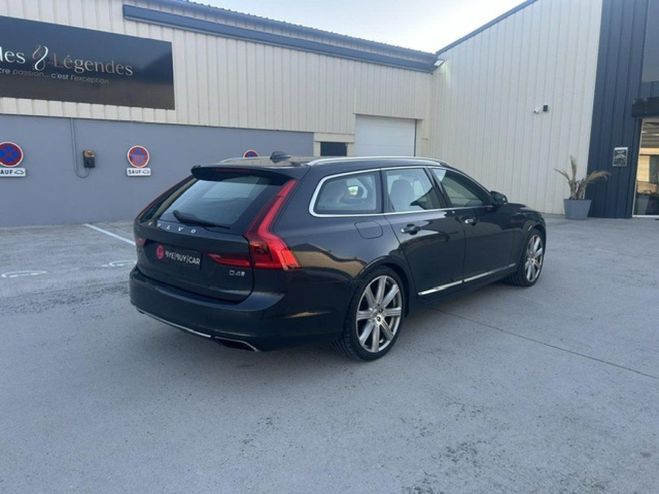 Volvo V90 D4 AWD Inscription Luxe - GARANTIE 12 MO GRIS FONCE de 2017
