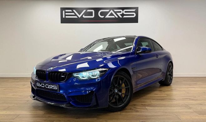 BMW M4 F82 3.0 460 ch CS DKG / ORIGINE FRANCE / Bleu de 2018