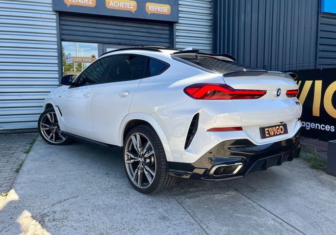 BMW X6 M50i 4.4 530ch BVA8 M PERFORMANCE H&K SO Blanc de 2019
