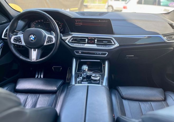 BMW X6 M50i 4.4 530ch BVA8 M PERFORMANCE H&K SO Blanc de 2019