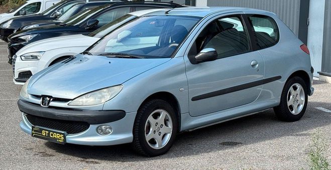 Peugeot 206  Bleu de 2004