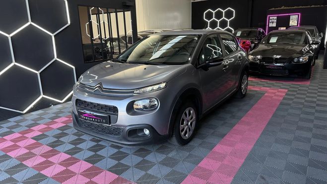Citroen C3 FEEL Business 1.2 82 cv re Main Apple Ca Gris de 2019