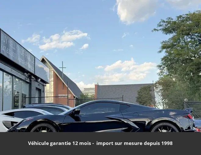 Chevrolet Corvette C8 3lt tout compris hors homologation 45 Noir de 2020