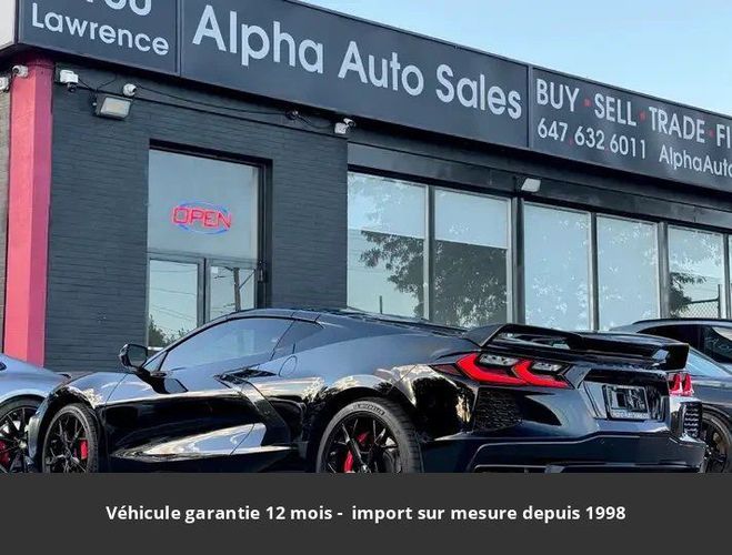 Chevrolet Corvette C8 3lt tout compris hors homologation 45 Noir de 2020