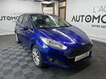  Voir d&eacute;tails -Ford Fiesta 1.5 TDCi 95ch Titanium 5p &agrave; Carbon-Blanc (33)