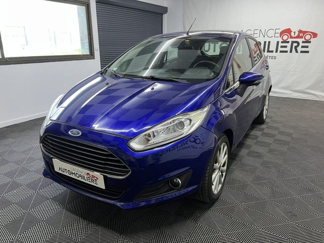 Ford Fiesta 1.5 TDCi 95ch Titanium 5p Bleu de 2016
