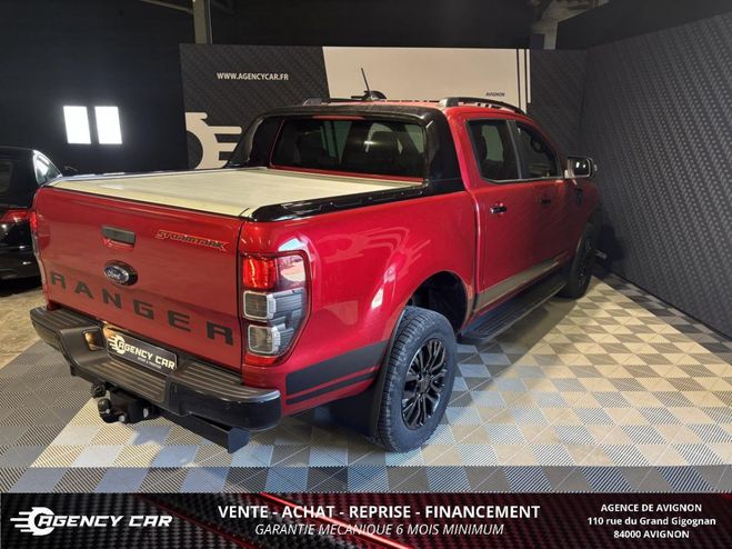 Ford Ranger 2.0 EcoBlue - 213 - BVA - CABINE DOUBLE  ROUGE FONCE de 2022